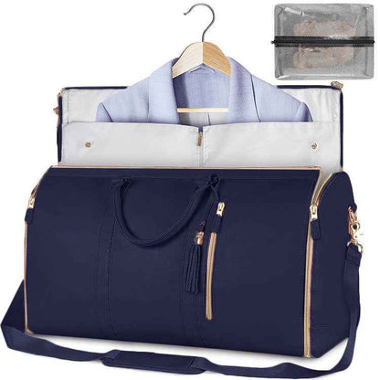 Sac de voyage cabas grande capacité pour femme, sac à vêtements étanche
