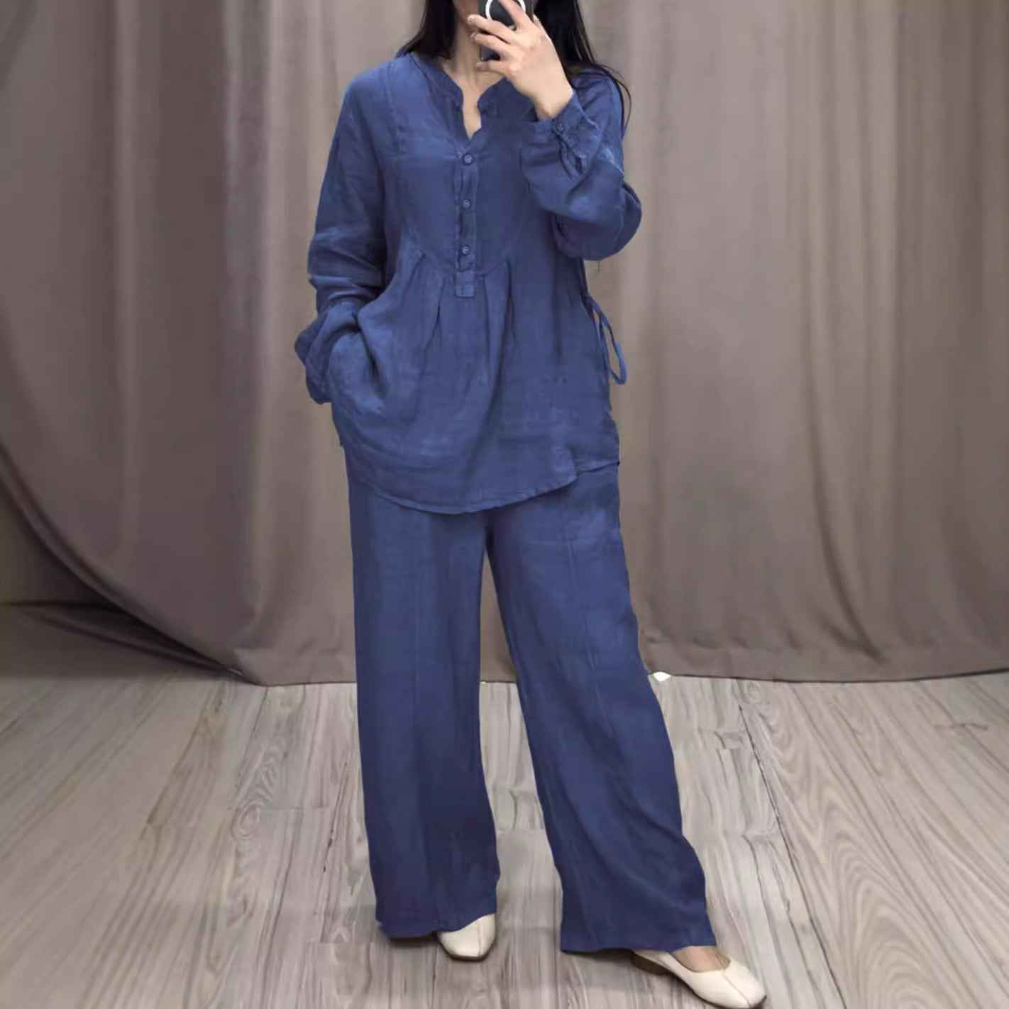Ensemble confort coton & lin style moderne