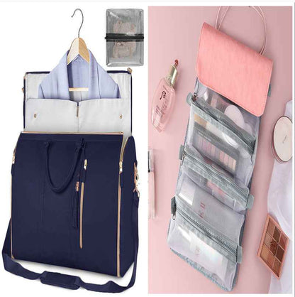 Sac de voyage cabas grande capacité pour femme, sac à vêtements étanche