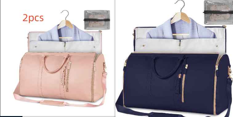 Sac de voyage cabas grande capacité pour femme, sac à vêtements étanche