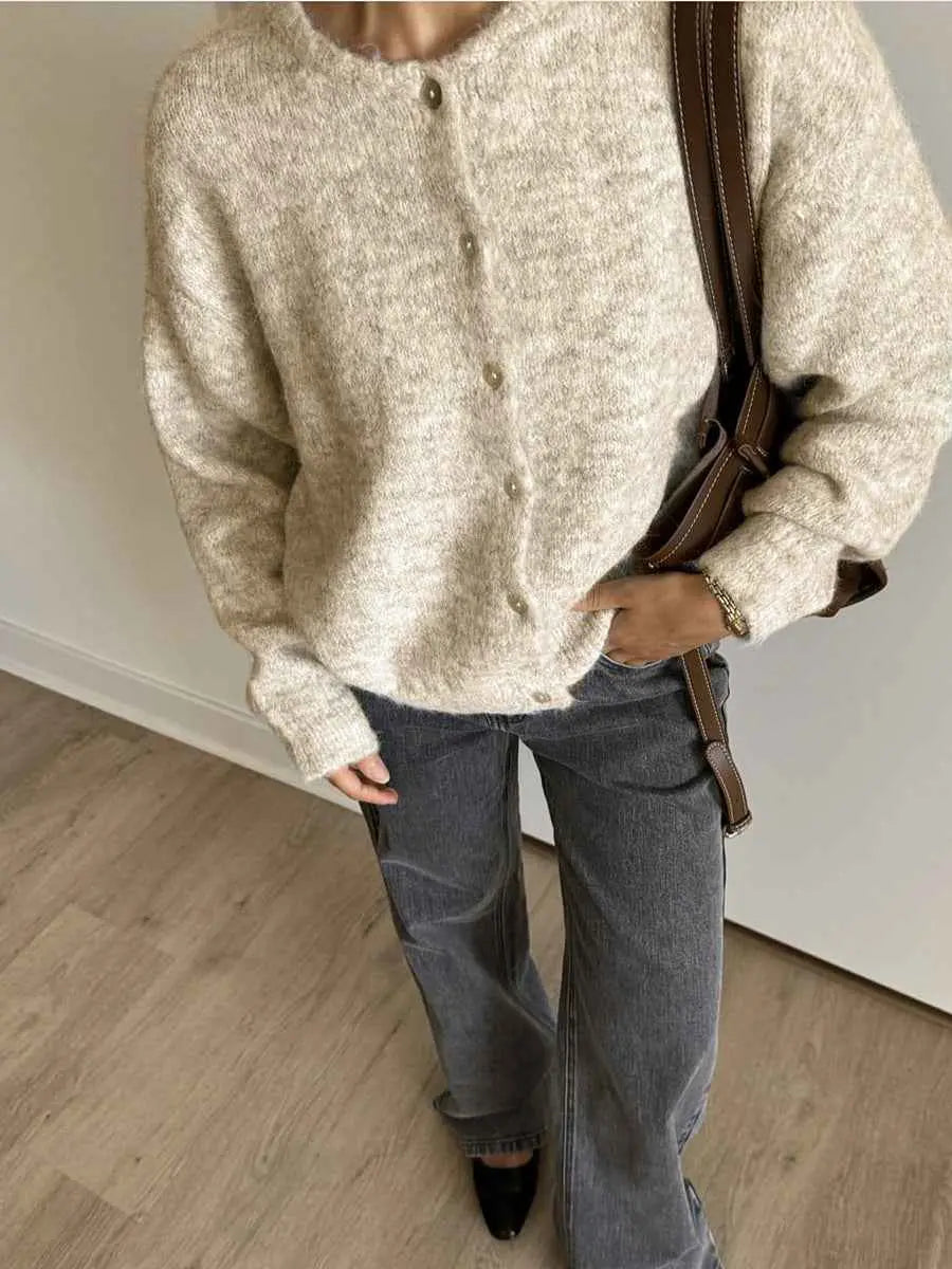 Manteau en laine vintage pour femme au style fashion