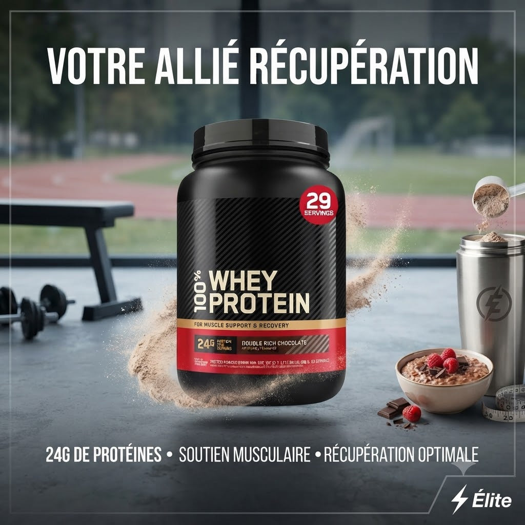 Poudre de protéine de lactosérum pour la supplémentation fitness
