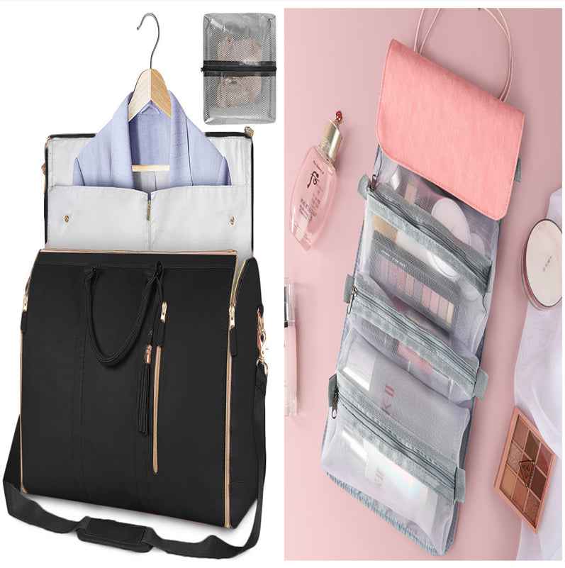 Sac de voyage cabas grande capacité pour femme, sac à vêtements étanche