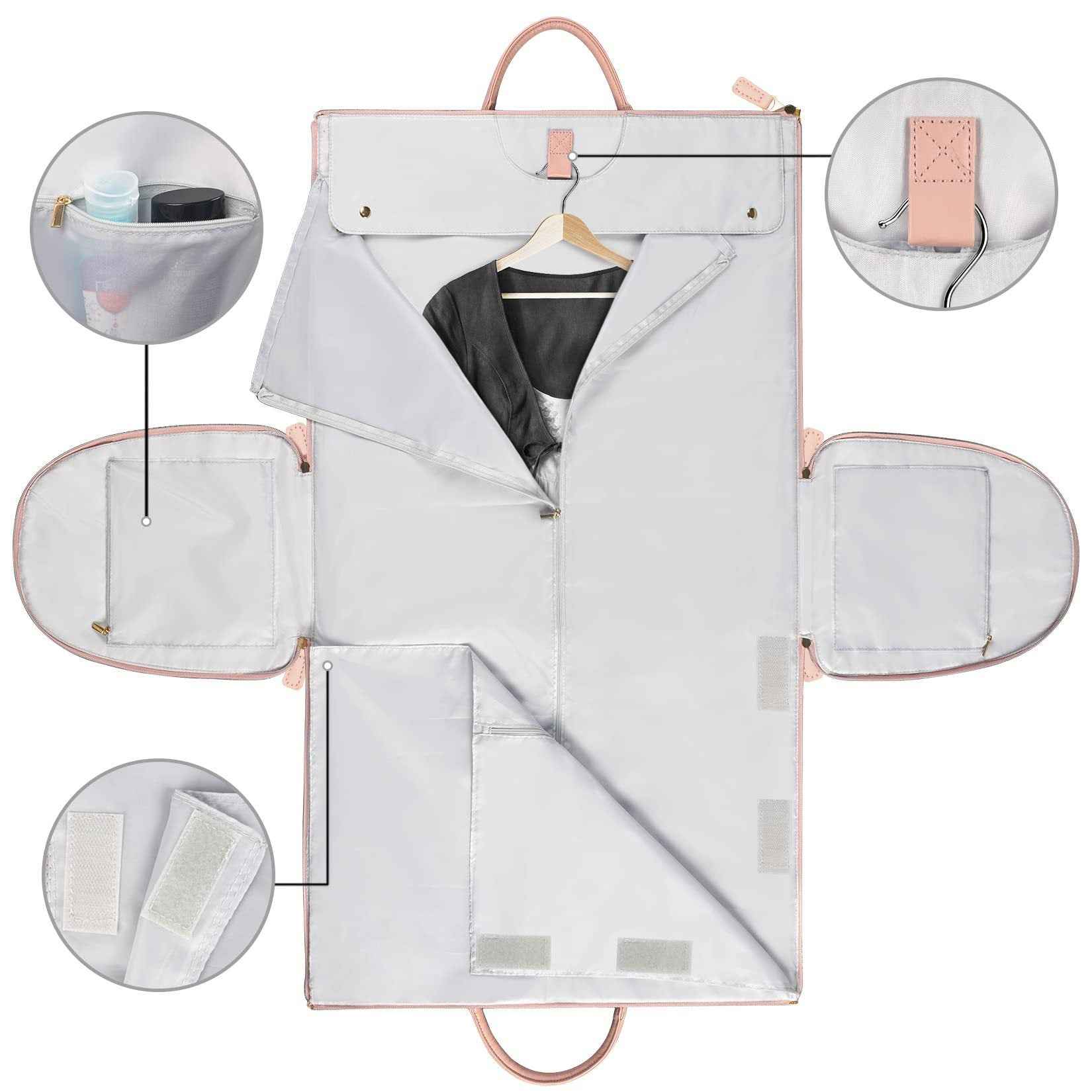 Sac de voyage cabas grande capacité pour femme, sac à vêtements étanche