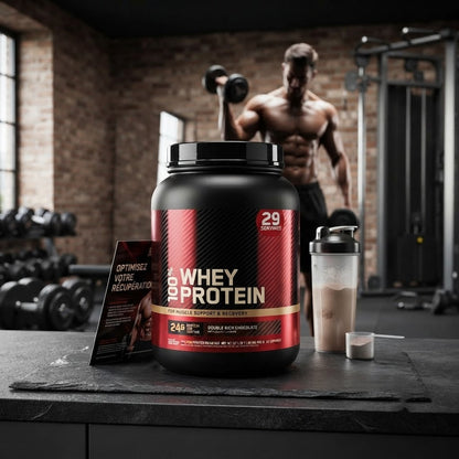 Poudre de protéine de lactosérum pour la supplémentation fitness