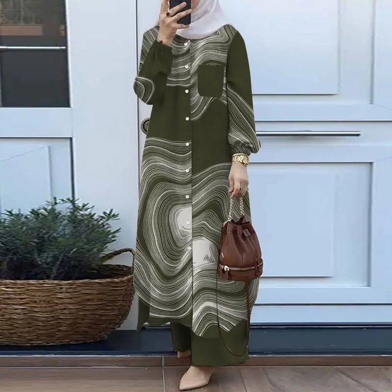 Ensemble pantalon et chemise manches longues - Oyso - ma