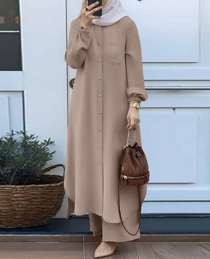 Ensemble pantalon et chemise manches longues - Oyso - ma