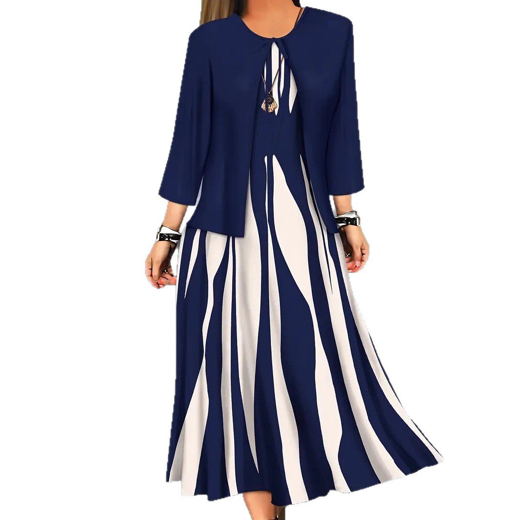 Ensemble Robe Imprimé Élancée - Oyso - ma