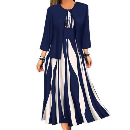 Ensemble Robe Imprimé Élancée - Oyso - ma