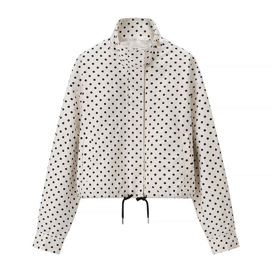 Ensemble Veste Décontractée à Pois avec Shorts - Oyso - ma