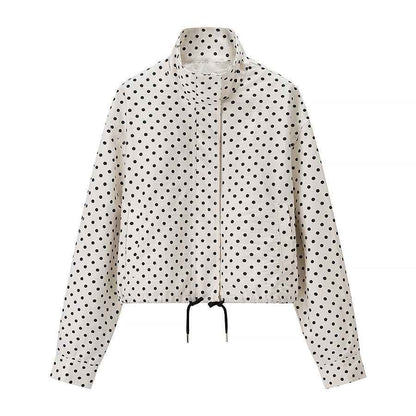 Ensemble Veste Décontractée à Pois avec Shorts - Oyso - ma