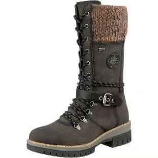 Bottes Martin à talon haut carré