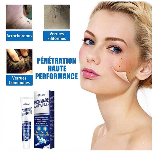 Crème Anti-Verrues & Soin Cutané