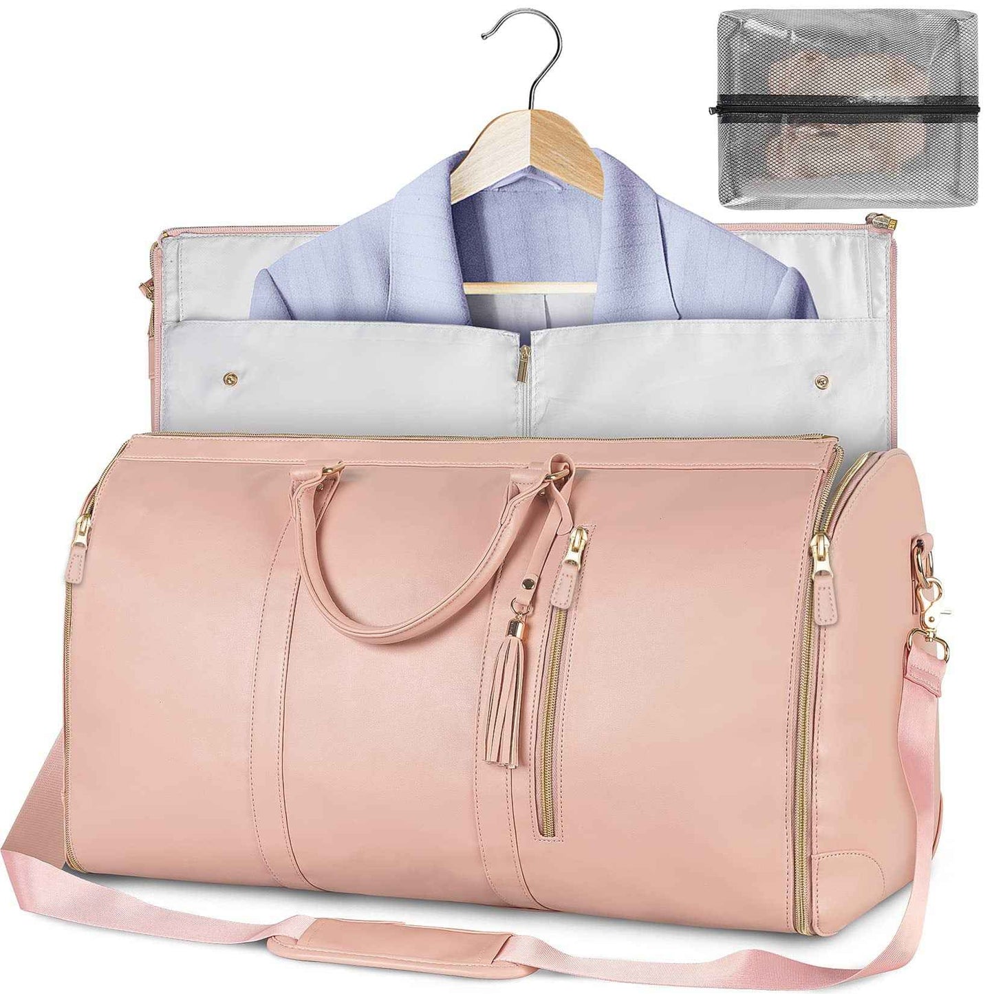 Sac de voyage cabas grande capacité pour femme, sac à vêtements étanche