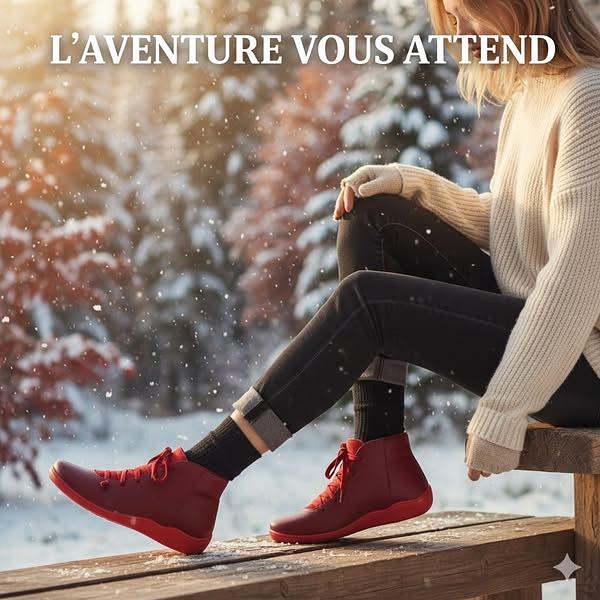 Chaussures Montantes Confort Stylées à Fermeture Zip