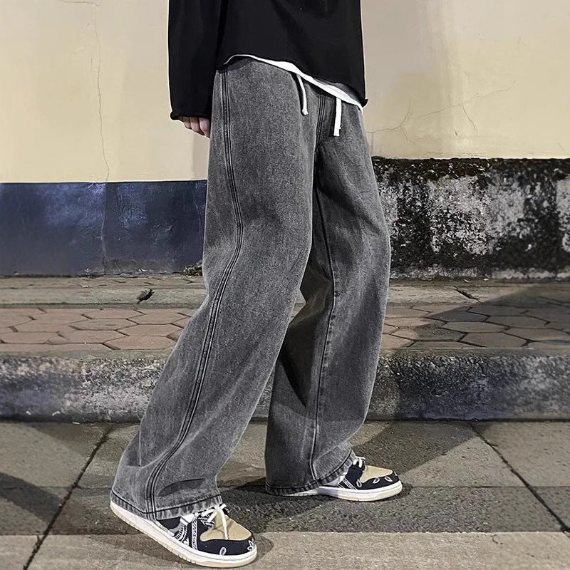 Jean droit ample pour hommes de style Tendance - Oyso - ma