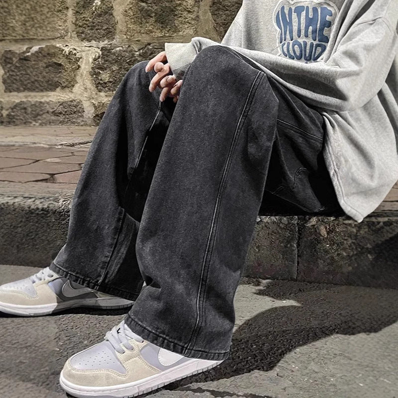Jean droit ample pour hommes de style Tendance - Oyso - ma