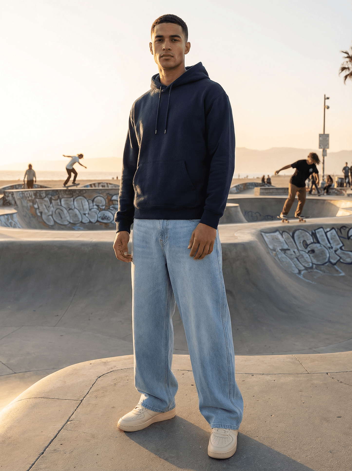 Jean droit ample pour hommes de style Tendance - Oyso - ma