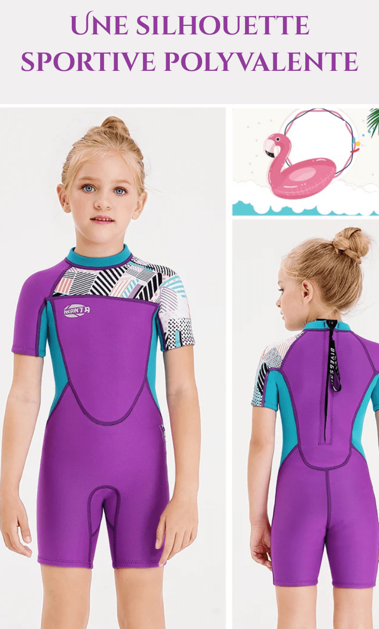 maillots de bain à manches courtes pour Enfants - Oyso - ma