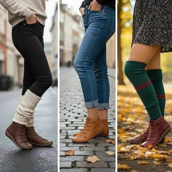 Chaussures Montantes Confort Stylées à Fermeture Zip