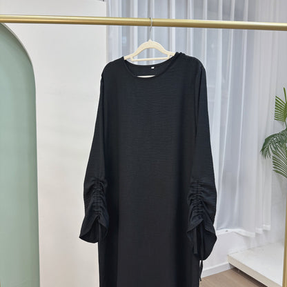 Robe hijab à manchettes à lacets - Oyso - ma