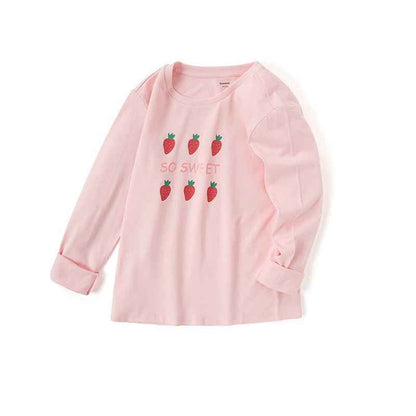 T-shirts filles Manches longues en coton doux - Oyso - ma