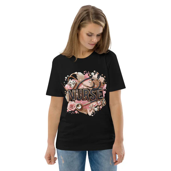 T-shirt unisexe en coton biologique -Nurse