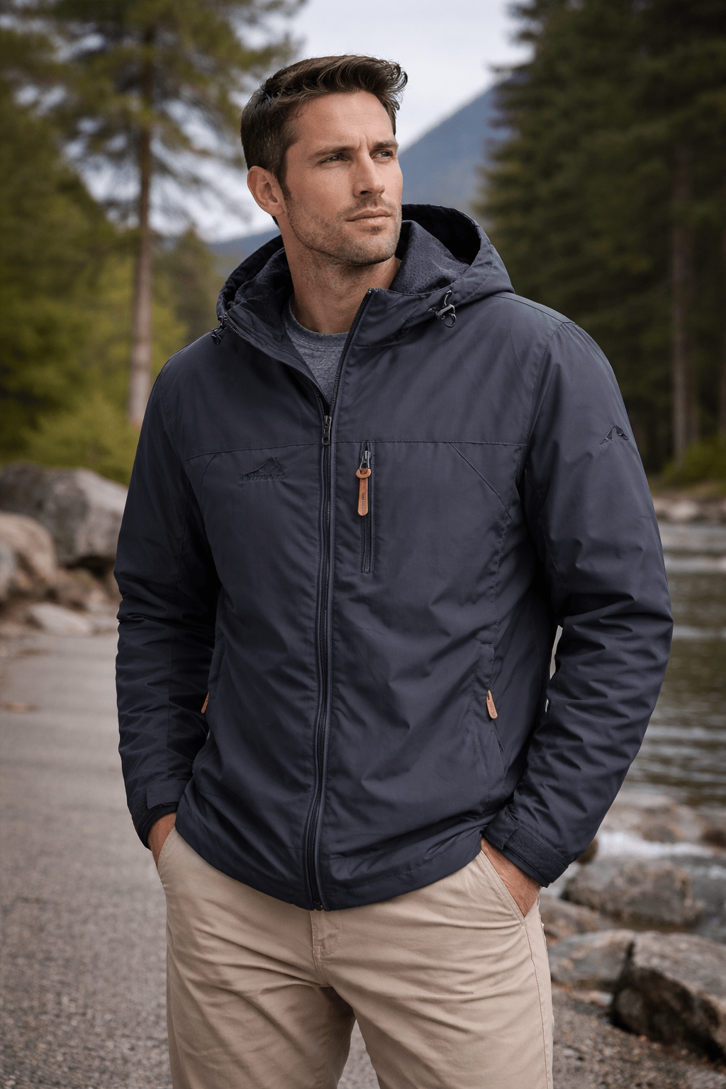 Veste coupe - vent d'alpinisme pour hommes - Oyso - ma