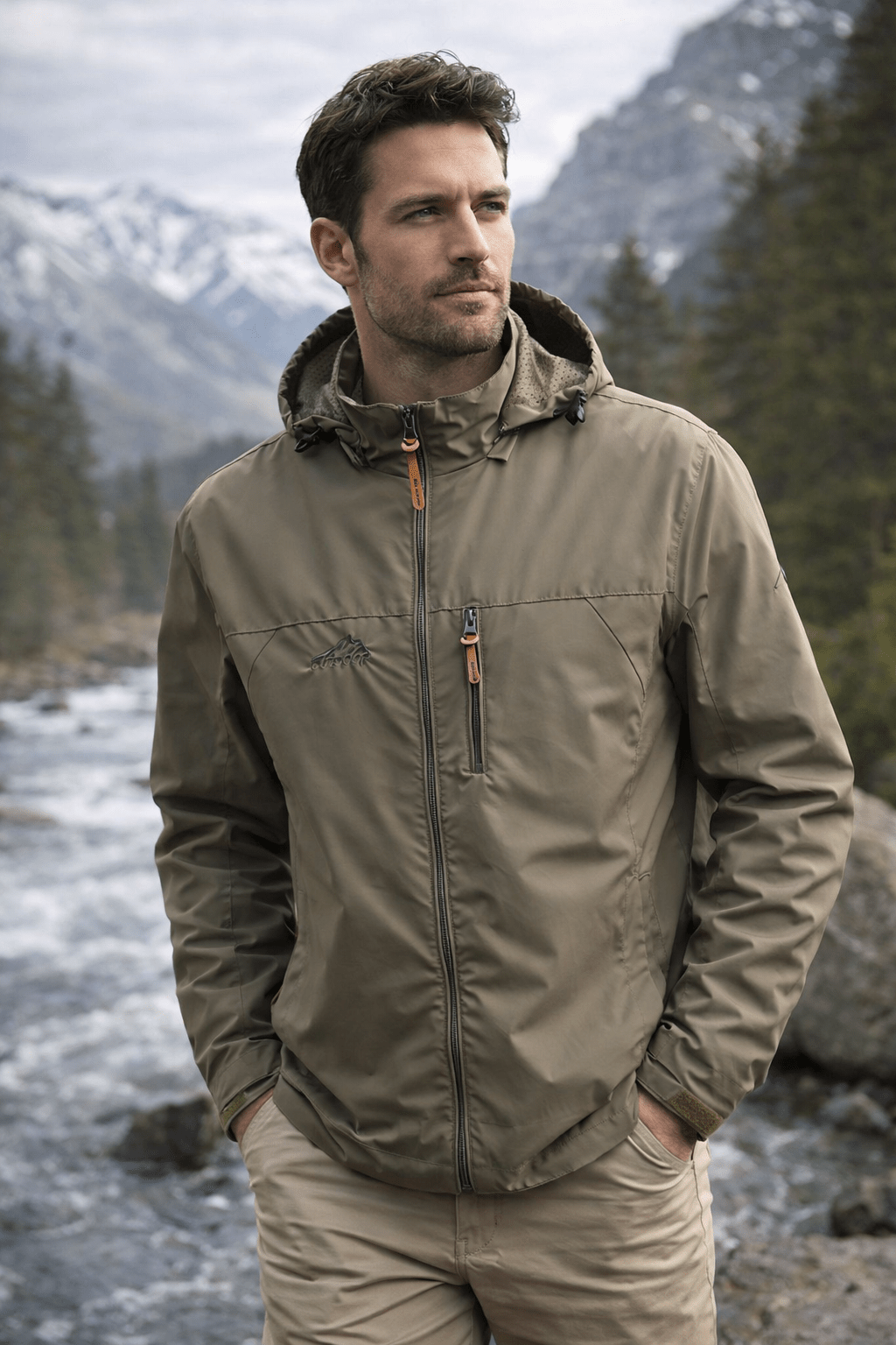 Veste coupe - vent d'alpinisme pour hommes - Oyso - ma