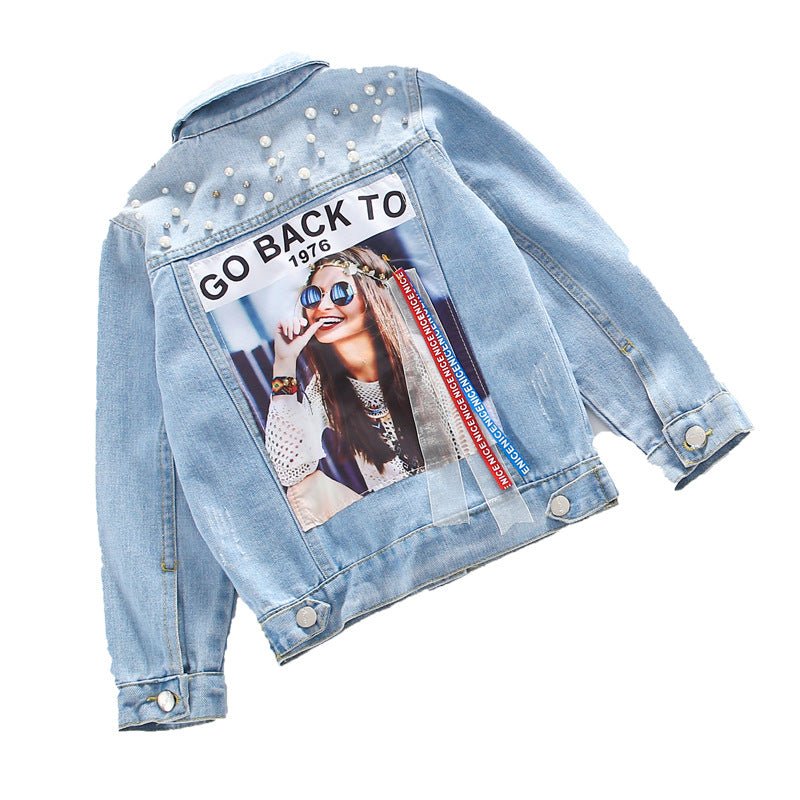 Veste en jean fille enfants - Oyso - ma