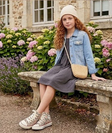 Veste en jean fille enfants - Oyso - ma