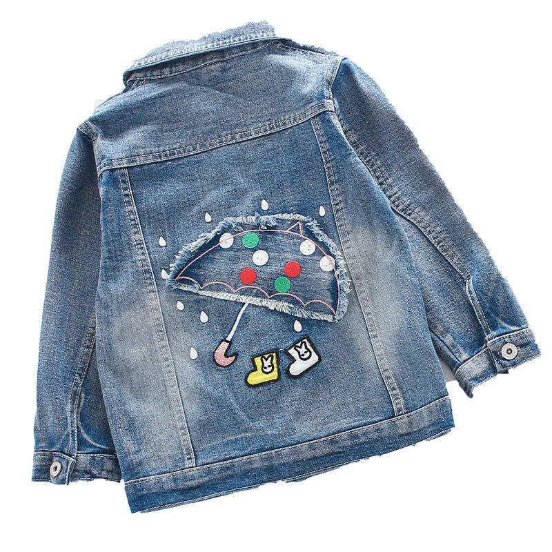 Veste en jean fille enfants - Oyso - ma